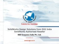 SolidWorks - Reseller Presentation from EGS India - Chennai, Trichy ...