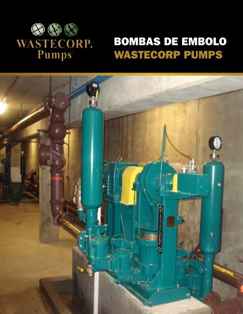 Bombas de Embolo Wastecorp Pumps