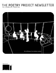 Download PDF - The Poetry Project