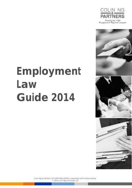 Employment Law Guide Colin Ng And Partners