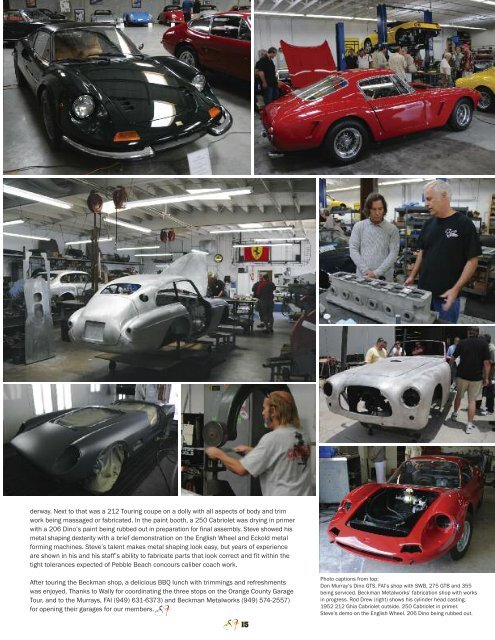 Volume 19 Issue 4 - October-December 2012 - Ferrari Club of ...