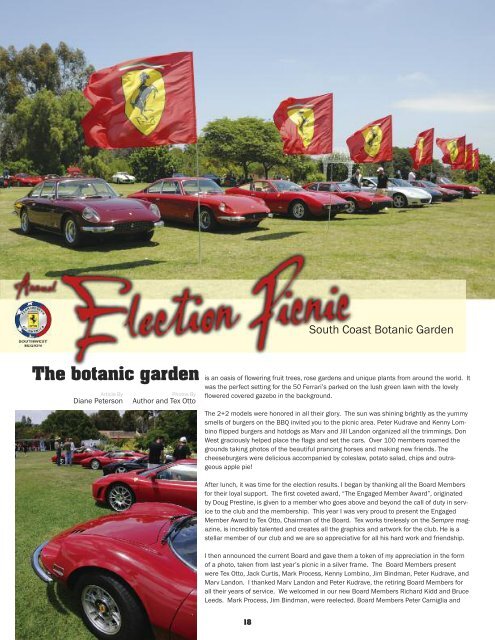 Volume 19 Issue 4 - October-December 2012 - Ferrari Club of ...