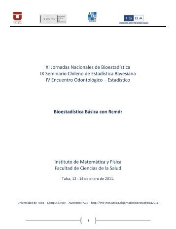 Apunte de clase - Instituto de MatemÃ¡ticas y FÃ­sica - Universidad de ...