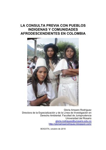 la consulta previa con pueblos indigenas y comunidades ...
