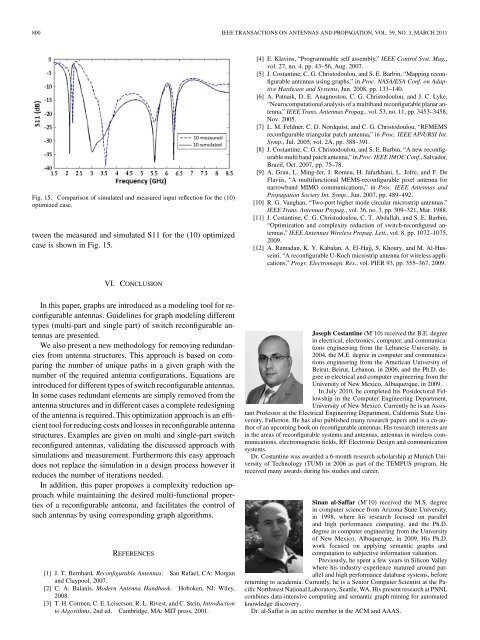 Reducing Redundancies in Reconfigurable Antenna ... - IEEE Xplore