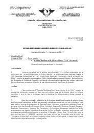 CLAC/CE/82-NE/12 - Comisión Latinoamericana de Aviación Civil ...