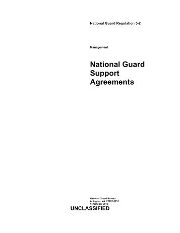 National Guard Support Agreements - NGB Publications and Forms ...