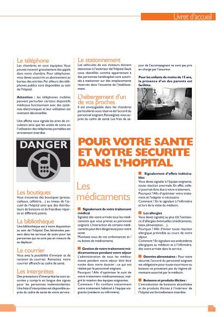 Livret d'accueil du patient Ã  l'AP-HM (document pdf) - CHU Marseille