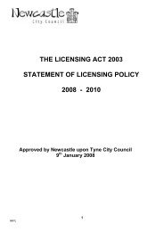 2010 Approved by Newcastle upon Tyne City Council 9