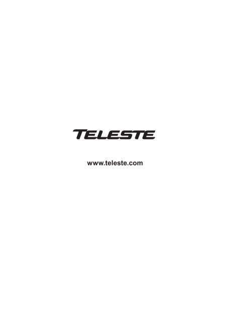 MPX Series Video Encoders Front Panel - Teleste