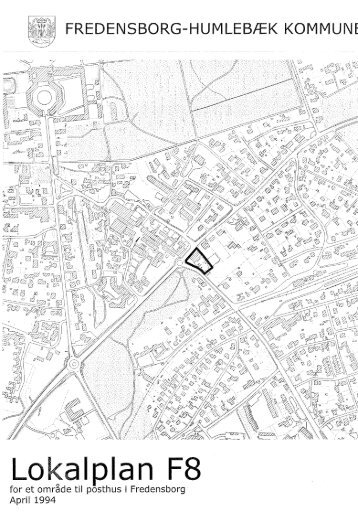 F08 Lokalplan for et omrÃ¥de til et posthus i Fredensborg