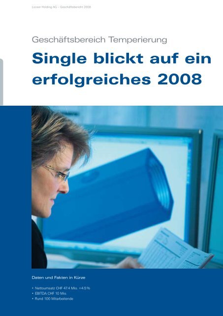 Geschäftsbericht 2008 - Looser Holding