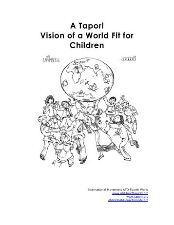 A Tapori Vision of a World Fit for Children - ATD Fourth World