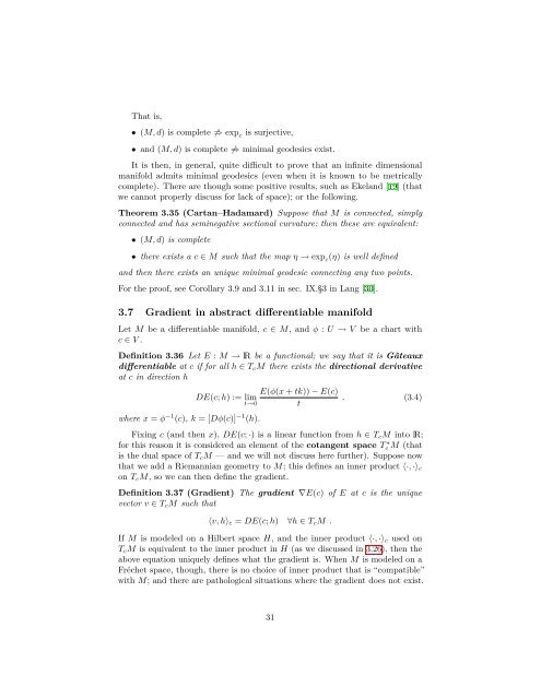 Metrics of curves in shape optimization and analysis - Andrea Carlo ...