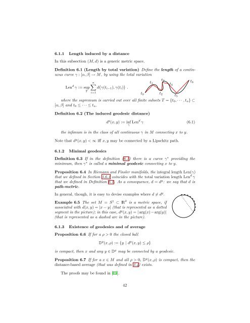Metrics of curves in shape optimization and analysis - Andrea Carlo ...