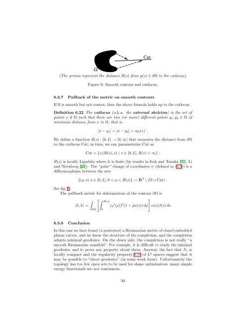 Metrics of curves in shape optimization and analysis - Andrea Carlo ...
