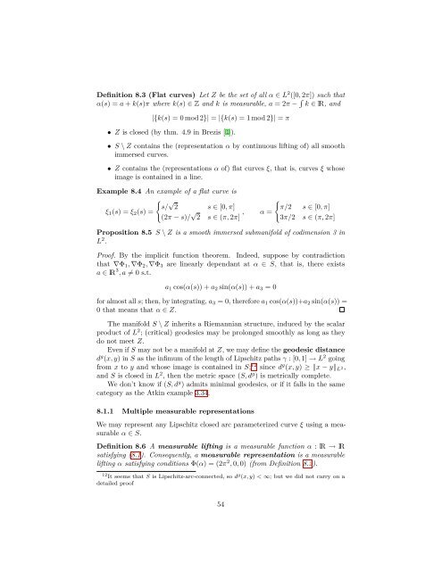 Metrics of curves in shape optimization and analysis - Andrea Carlo ...