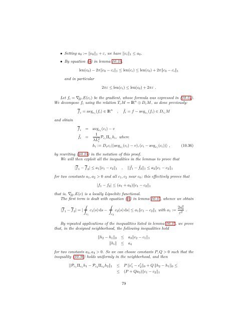 Metrics of curves in shape optimization and analysis - Andrea Carlo ...