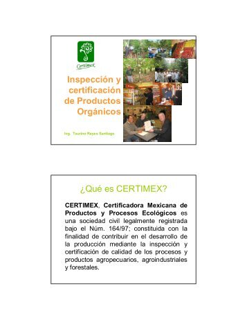 InspecciÃ³n y certificaciÃ³n de Productos OrgÃ¡nicos - Honduras Si ...