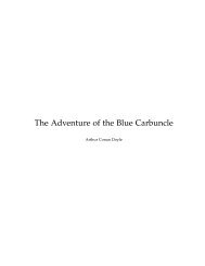 The Adventure of the Blue Carbuncle - The complete Sherlock Holmes