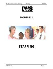 STAFFING - Illinois Department of Human Services