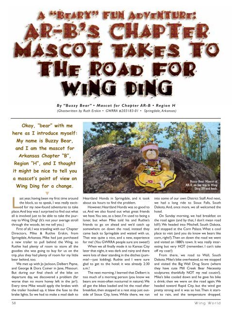 Wing Ding 30 Official Program - Wing World Magazine Archives