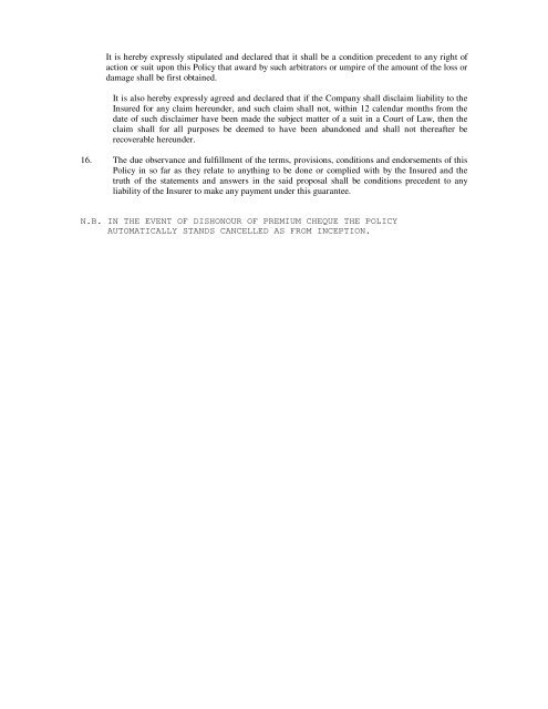 Carrier and Courier Liability Insurance Policy- PDF (36 KB)