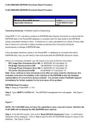 - - - - FLEX-5000/3000 EEPROM Checksum Reset Procedure FLEX ...