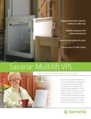 Savariaâ¢ Multilift VPL