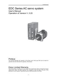 EDC Series AC servo system