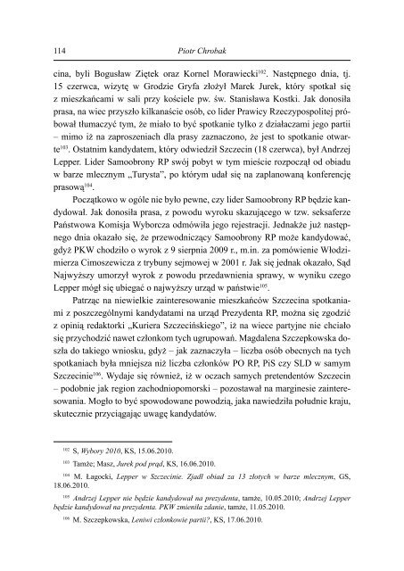 Pobierz caÅ‚y numer w wersji PDF. - PrzeglÄ…d Zachodniopomorski