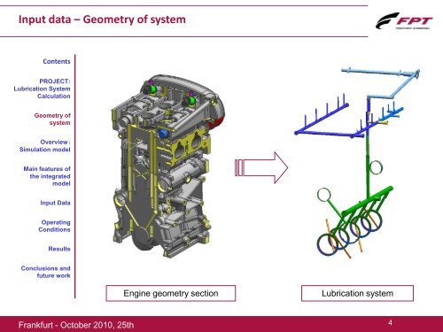 Lubrication system calculation with GT-SUITE - Gamma Technologies