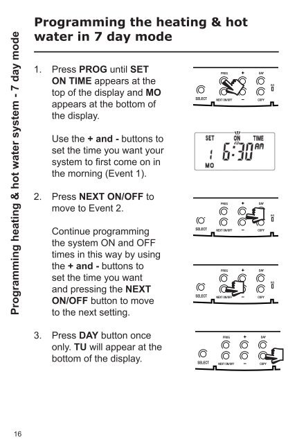 Danfoss TS715 timeswitch manual as used in Vizion - Thameswey ...