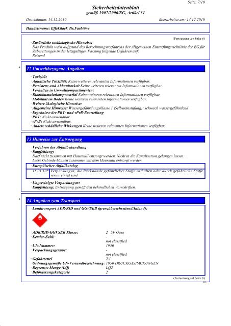 Sicherheitsdatenblatt - Peter Kwasny GmbH