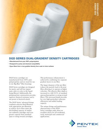 Pentek DGD Filter Cartridges.pdf - aQuatell