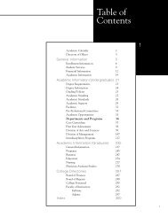 2006-2007 Catalog (pdf) - Le Moyne College