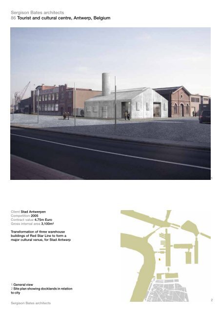 86 Tourist and cultural centre Antwerp L.pdf - Sergison Bates ...