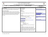 Lafayette Parish School System 2011-2012 Curriculum Map Grade ...