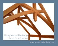 Unique and Heritage - Acorn Timber Frames Ltd.