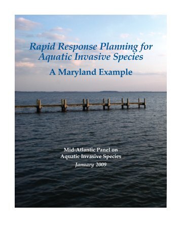 Rapid Response Planning for Aquatic Invasive Species: A Maryland ...