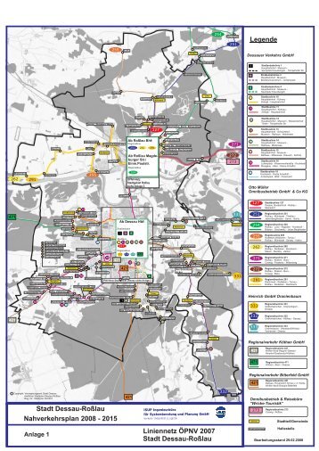 2015 Nahverkehrsplan - Dessau-Roßlau