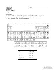 Exam #4 Key