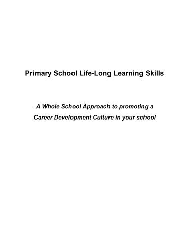 Primary School Life-Long Learning Skills - Blueprint - Australian ...