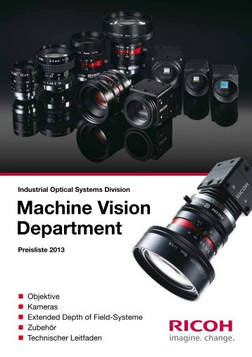 Machine Vision Department - Security Systems - Pentax