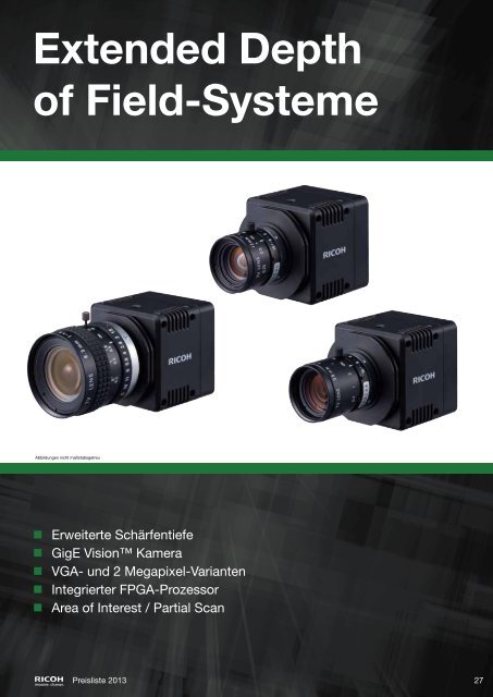 Machine Vision Department - Security Systems - Pentax