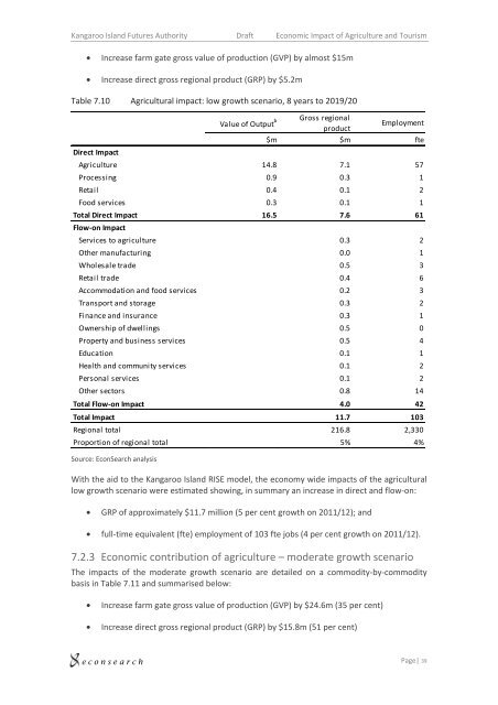 Kingscote Airport Business Case Appendices - Kangaroo Island ...