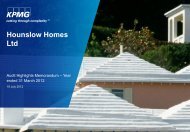 KPMG Audit memo - Hounslow Homes