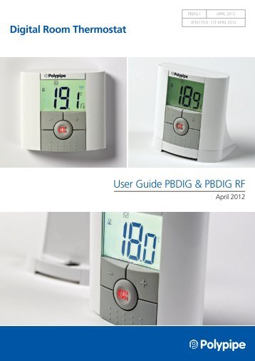 Polypipe Underfloor Heating User Guide Polypipe Underfloor Heating User Guide