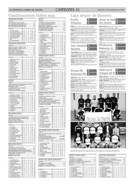Benavente apuesta por el deporte - La OpiniÃ³n de Zamora