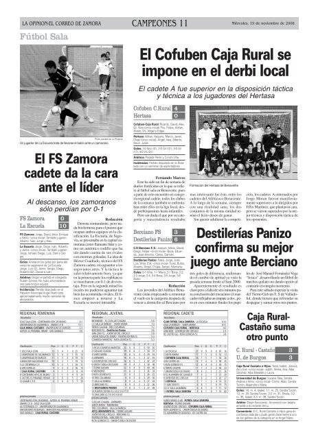 Benavente apuesta por el deporte - La OpiniÃ³n de Zamora